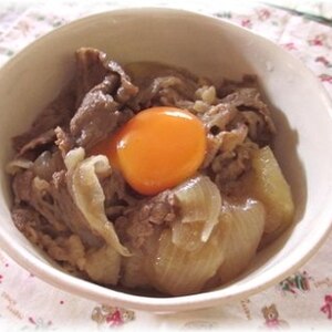 簡単すぎる　スタミナカルビ丼